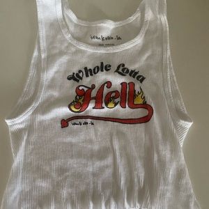 Whole Lotta Hell Crop Tank